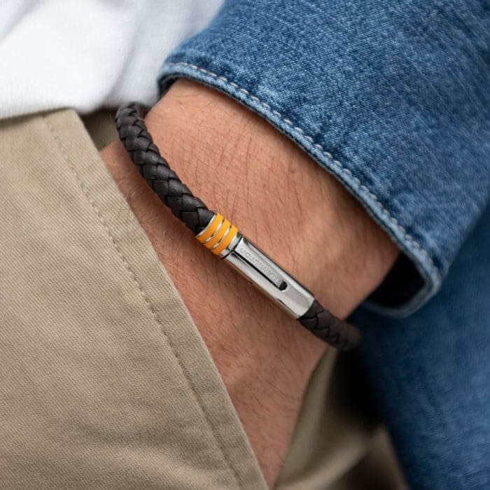 Bracelet tressé taille L - 21cm 2