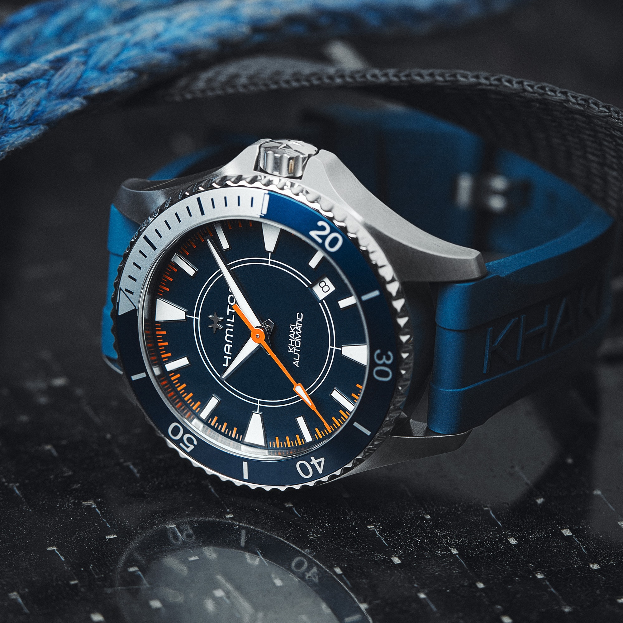Khaki Navy Scuba Auto