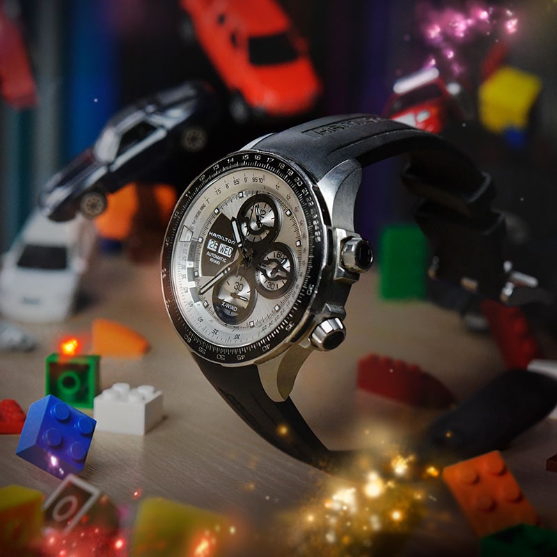 Khaki X-Wind Auto Chrono
